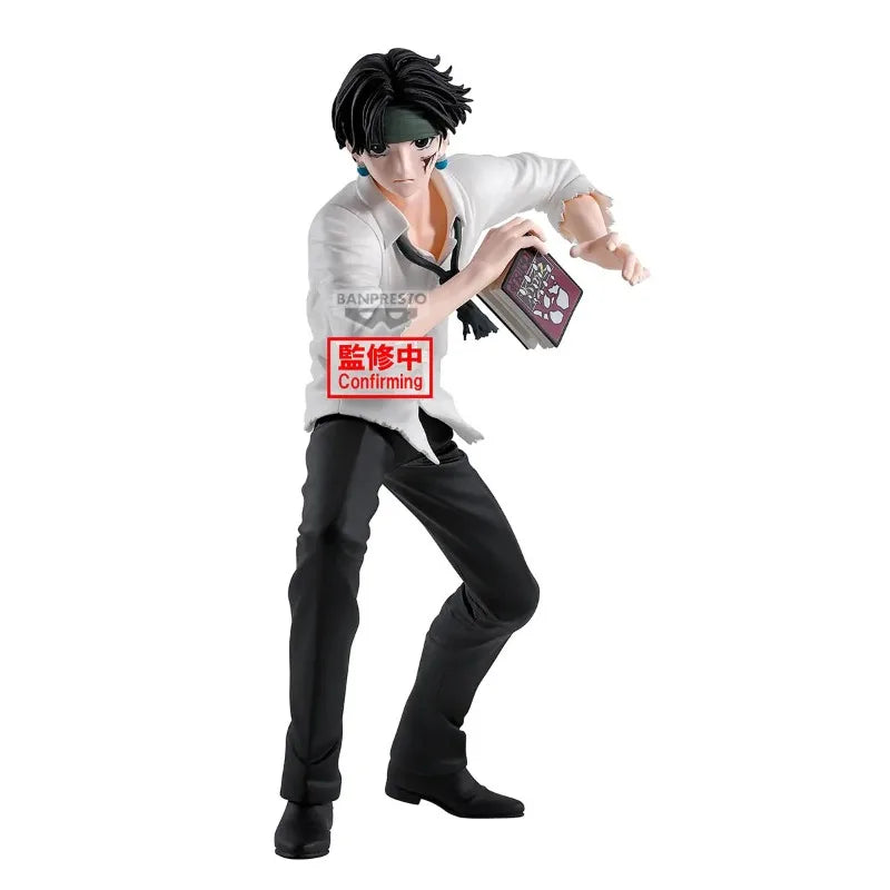 Original In Stock BANPRESTO Action Figure HUNTER×HUNTER ARCHIVES Chrollo Lucilfer PVC Anime Figures Model Toys Gift WY