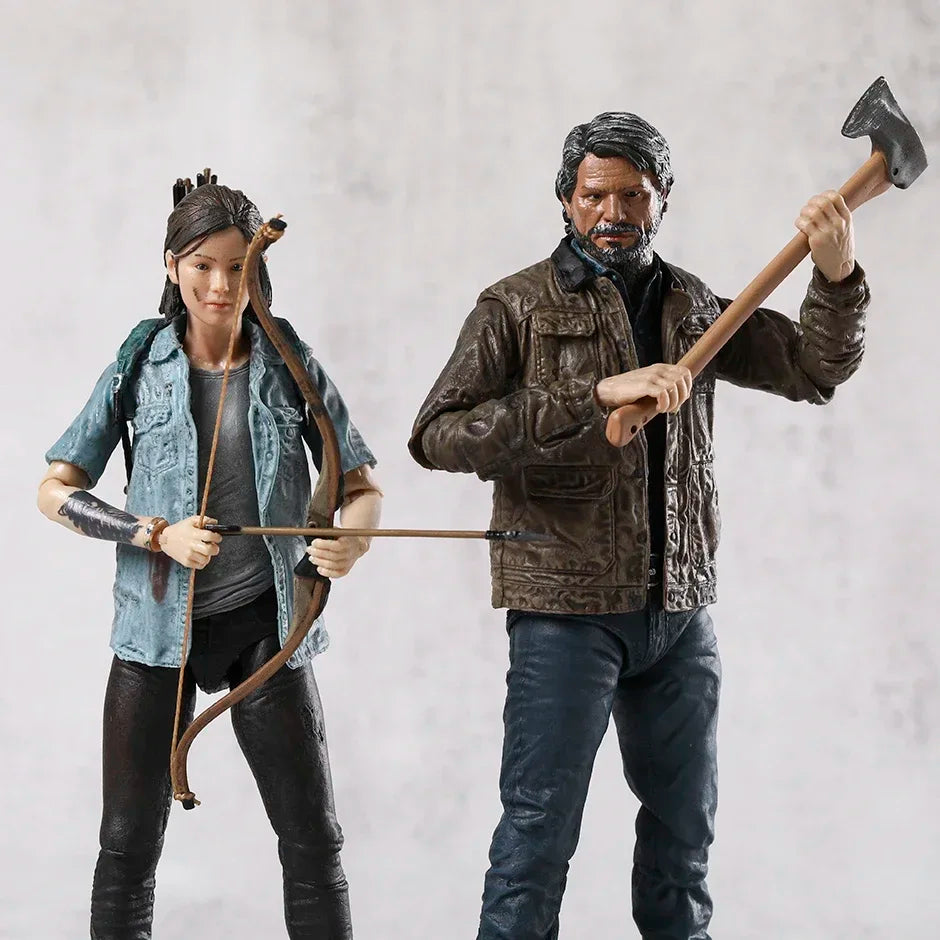 NECA The Last of Us 2: Ultimate Joel and Ellie Action Figure Model Toy Gift For Collection 2-Pack