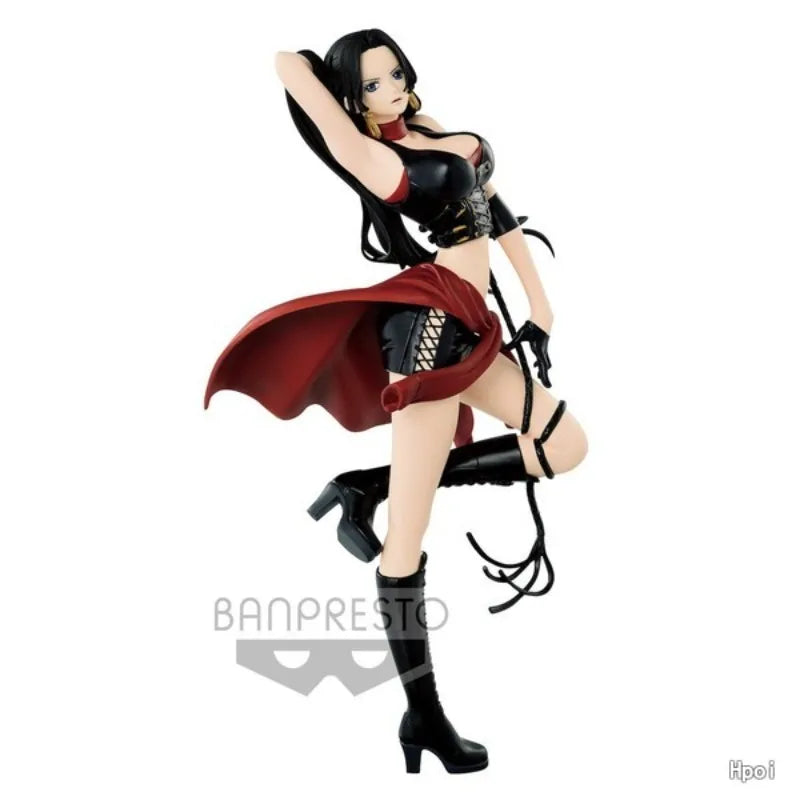 In Stock Original Bandai BANPRESTO One Piece FLAG DIAMOND SHIP Boa Hancock Anime Figures Toys Gifts Ornaments