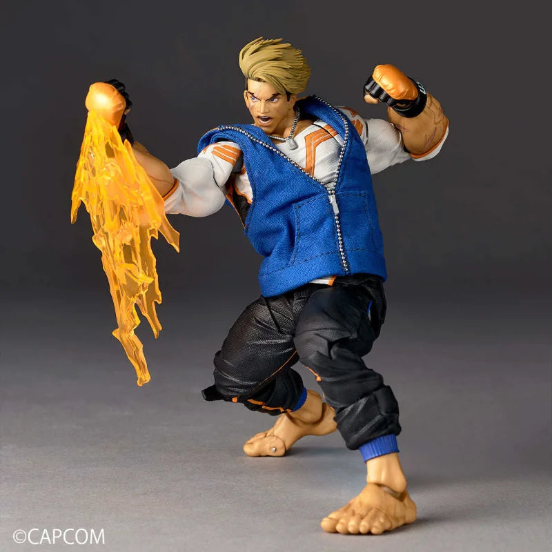 In Stock Kaiyodo Revoltech Yamaguchi-style Street Fighter 6 Luke Movable Figure Collectible Gift