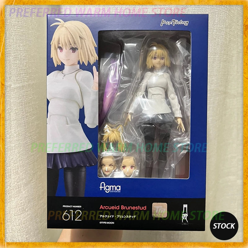 In Stock Original Figma 612 Arcueid Brunestud Movable Model Toys Fate/EXTRA Game role Max Factory MF Berserker