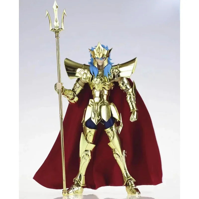 In Stock MST Model Saint Seiya EX Myth Cloth Metal Poseidon Poseidon Same Casual Wear Action Figure Toy Gift
