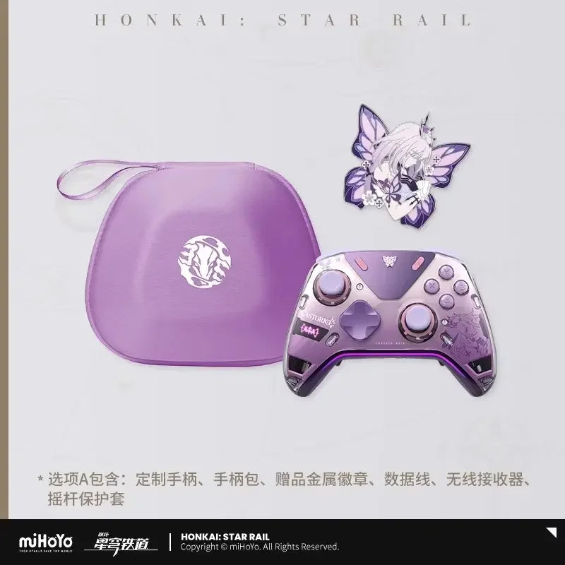 [Genuine] miHoYo Honkai Star Track Castoriuce APEX5 Wireless Game Controller Bluetooth Power Feedback Elite Game Controller