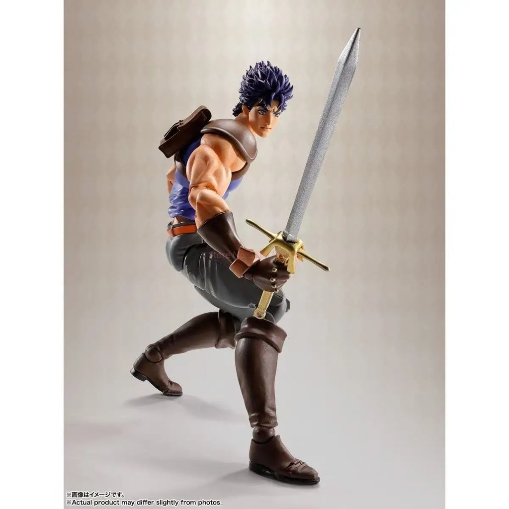Bandai Original Sh Figuarts Jojos Bizarre Adventure Stardust Crusaders Jotaro Kujo Jonathan Pvc Action Figure Gift For Adult