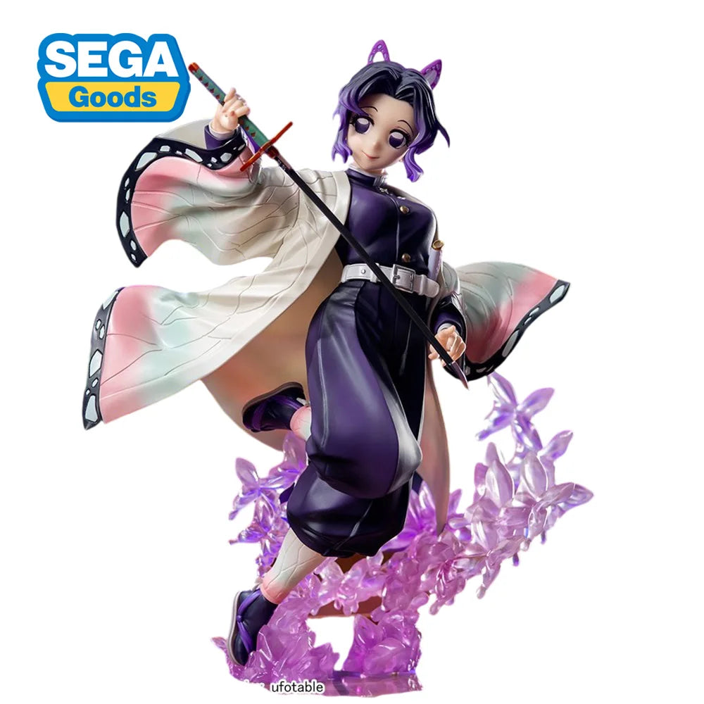 В наличност Оригинална SEGA Demon Slayer Luminasta Kochou Shinobu PVC Аниме Фигурка Екшън Фигурка Модел Играчки Подарък