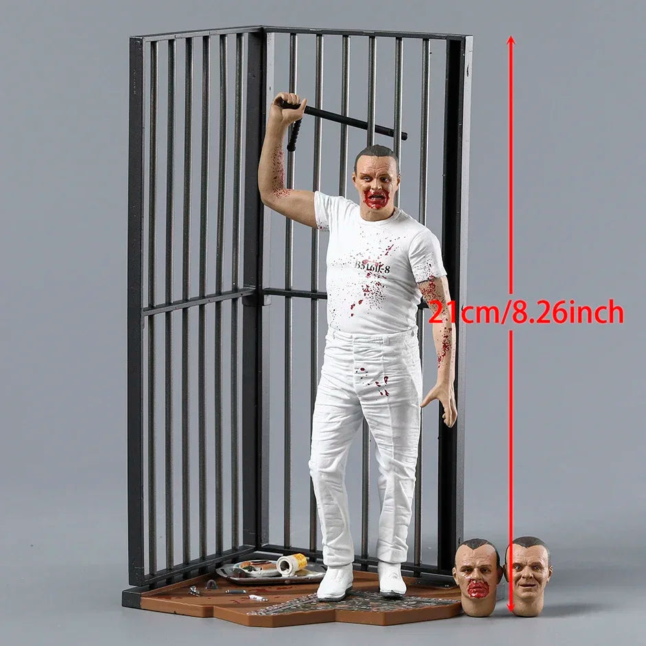 NECA Hannibal Lecter The Silence of the Lambs Action Figure Collection Horror Toy Doll