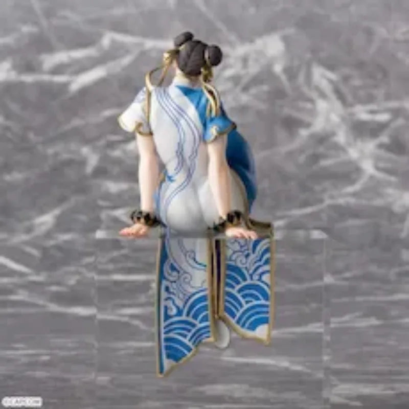Original SEGA Street Fighter 6 Chun-Li 14Cm Action Figure Anime PVC Model Collectible Toys for Boys Kawaii Doll Gifts