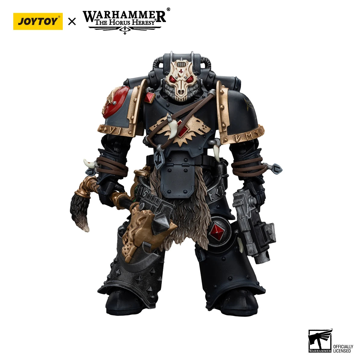 [IN STOCK]JOYTOY Warhammer 30K The Horus Heresy 1/18 Action Figure Space Wolves Leman Russ Deathsworn Pack Anime Model Toys Gift