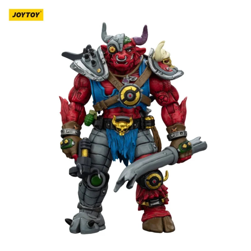 JOYTOY TMNT-Groundchuck Action Figure Doll Model Gift Decoration Collection