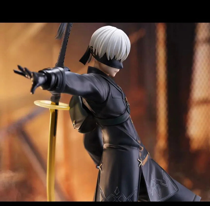 31cm In stock lowest price 2025 Japanese original anime figure 9S action figure collectible model toys for boys