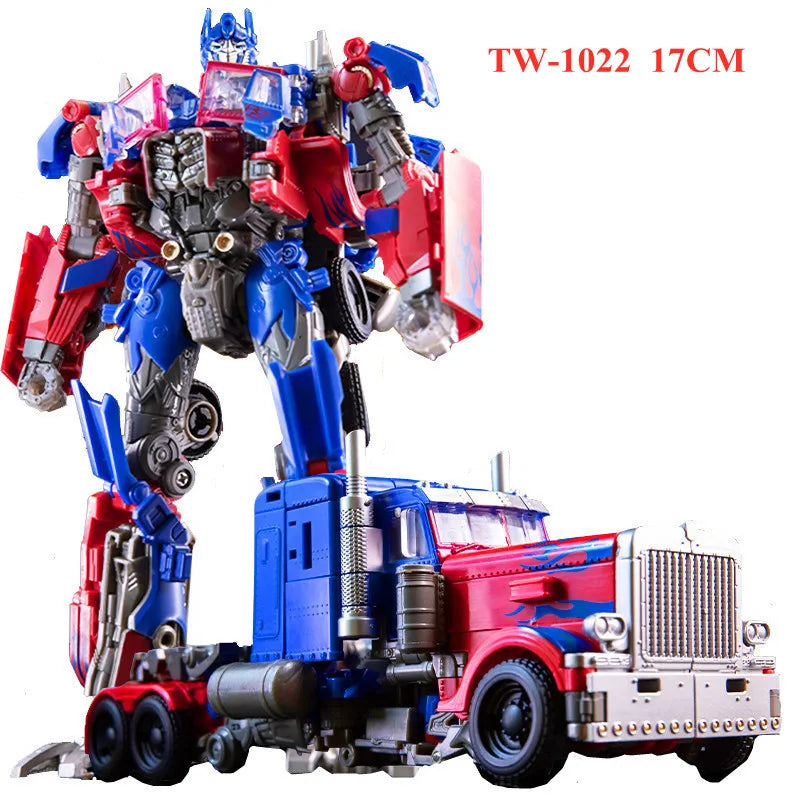 BAIWEI Neue 16,5 CM Transformation Spielzeug Auto Roboter Anime Action-figuren Lkw Modell Klassische für kinder Geschenk Brinquedos SS44 TW-1025B