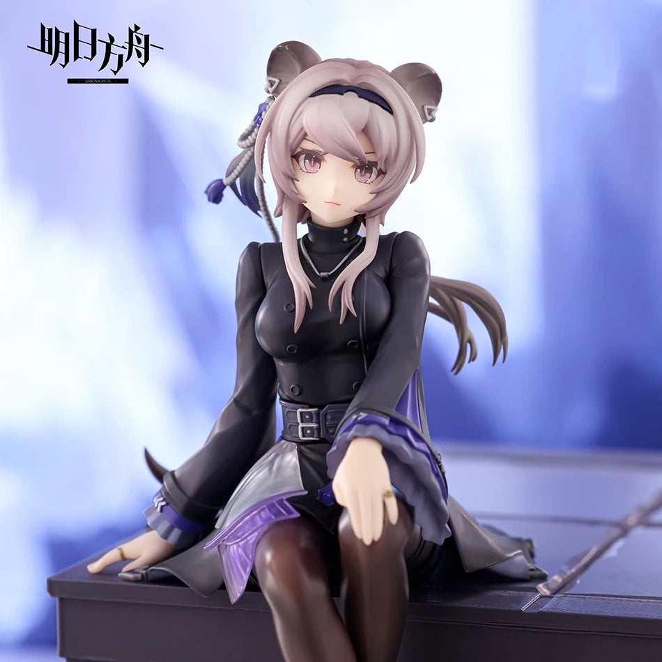 New Arknights Lin Anime Figure Noodle Stopper Figure PVC Action Figurine Model Collection Desk Decoration Figuart Toy Kid Gifts