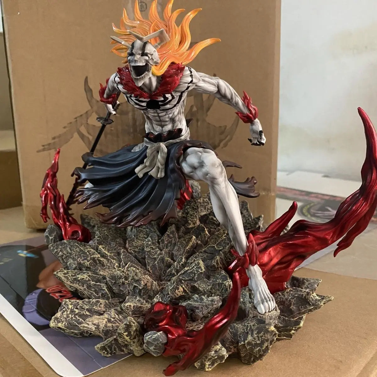23cm Bleach Figure Kurosaki Ichigo Anime Figures Action Statue Model Doll Collection Room Decoration Desk Toys Halloween Gifts