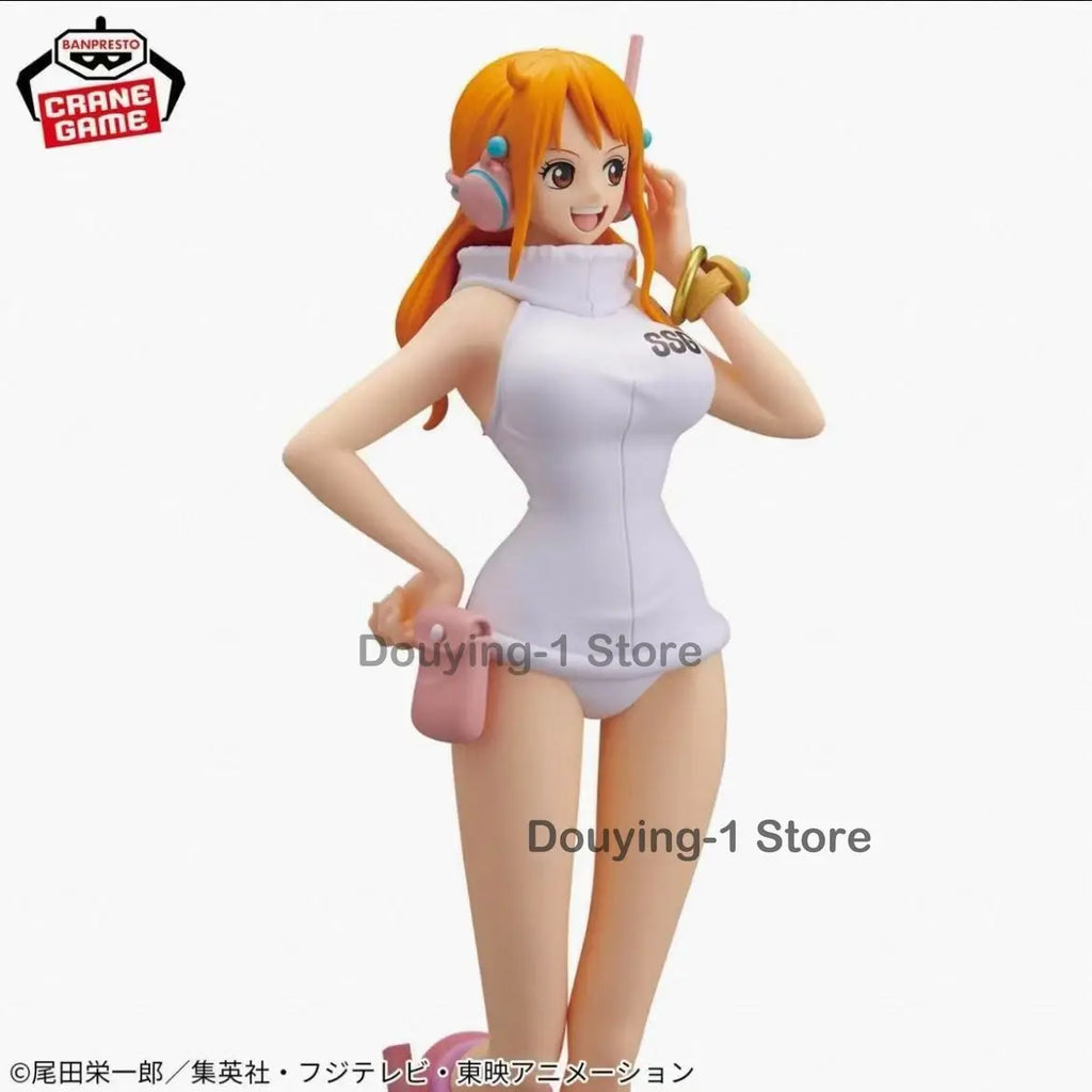 In Stock Bandai Glitter＆Glamours Nami Egghead Style Anime Action Collection Figures Model Toy Gift