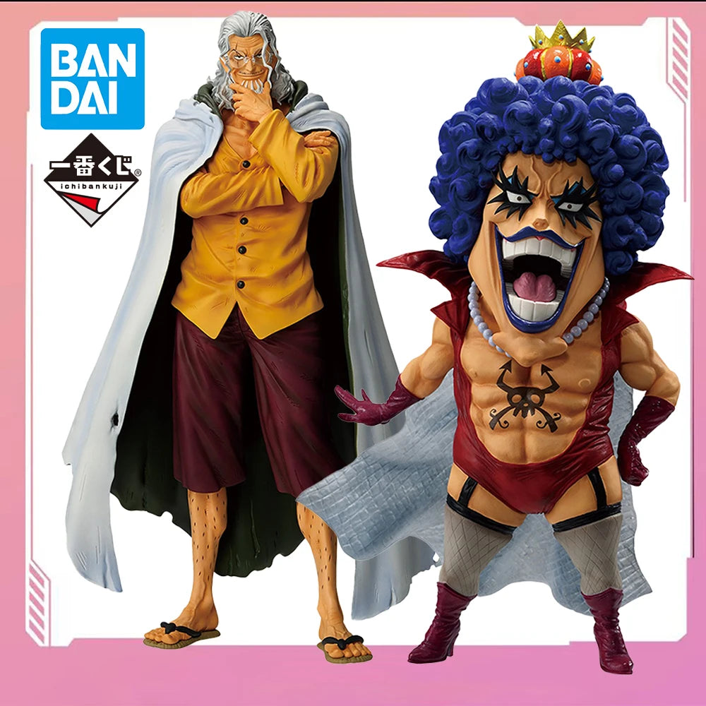 Original in Stock Bandai Spirits Ichiban Kuji One Piece - Silvers Rayleigh Emporio Ivankov Anime Figure Model Decoration
