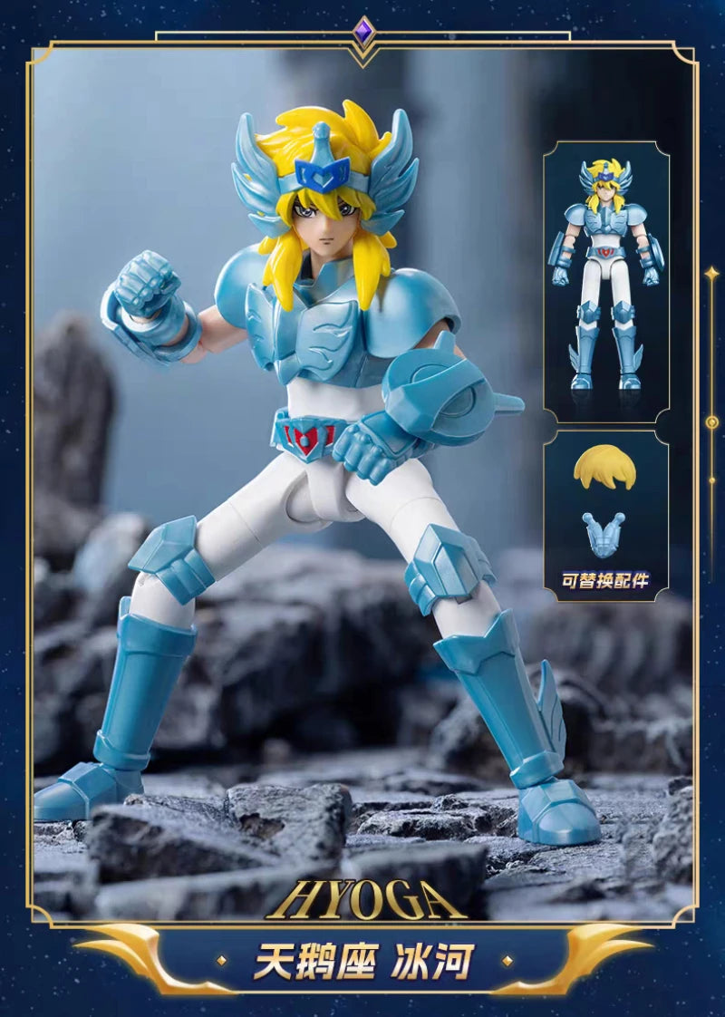 Blokees Saint Seiya Galaxy Version 0102 Anime Toys Seiya Shiryu Hyoga Shun Ikki Model Collectibles Toys Gifts