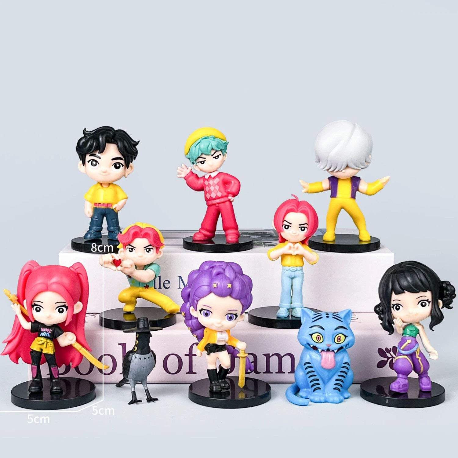 New Anime Figure K-pop Demon Hunters Kawaii Dolls Boys Girls Gifts for Kids Fans Halloween Christmas Figure Decorative Gifts