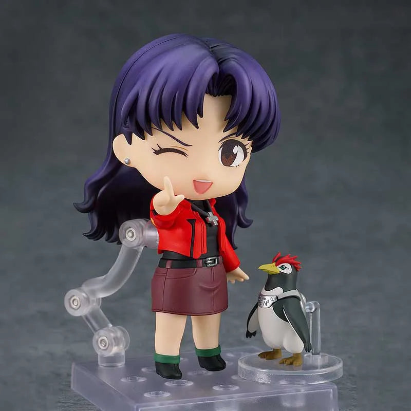 GOOD SMILE COMPANY NENDOROID Genuine EVA Katsuragi Misato figure Movable toy Anime Peripheral Action Figures Doll for Collectors