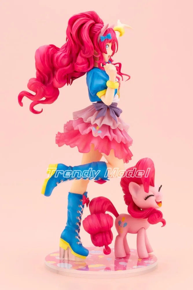 In Stock Original Shouwu Beautiful Girl Statue Rainbow Pony Beautiful Girl Pinkie Pie 1/7 Ornaments Figure Gift Collection Model