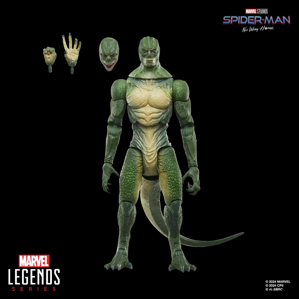 Hasbro Marvel Legends Series Lizard, Spider-Man: No Way Home Deluxe Collectible 6 Inch Action Figure G0593