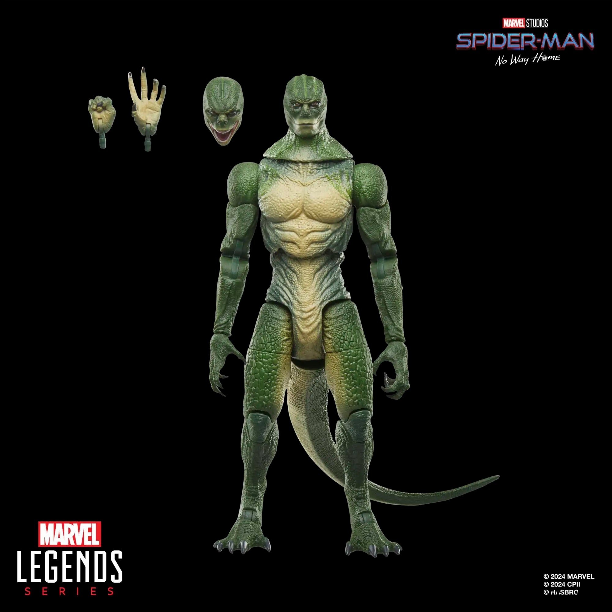 Hasbro Marvel Legends Series Lizard, Spider-Man: No Way Home Deluxe Collectible 6 Inch Action Figure G0593
