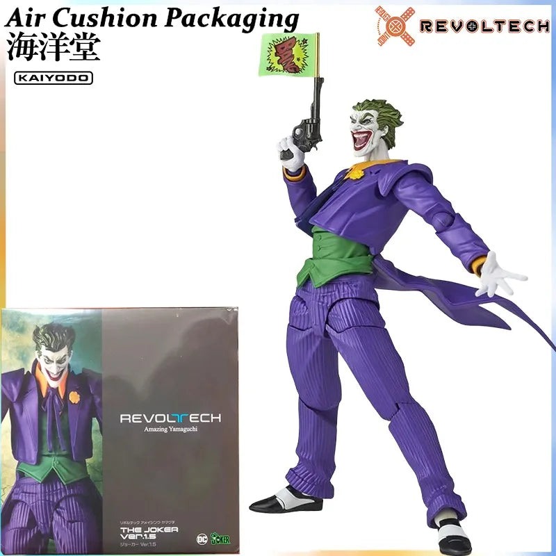 Kaiyodo Genuine Revoltech AMAZING YAMAGUCHI Serie Batman Harley Quinn X Task Force Catwoman Fantasy Action Figures Model Toys