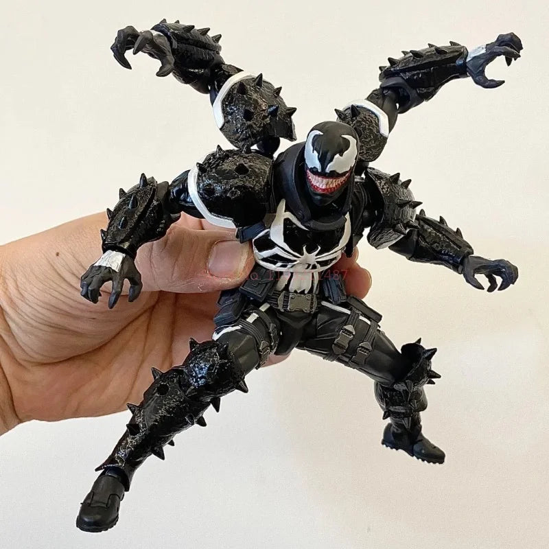 Ct Toys Agent Anti Venom Action Figure Kaiyodo Figurine Marvel Pvc Movable Collection Edward Eddie Customized Ko Model Toy Gift