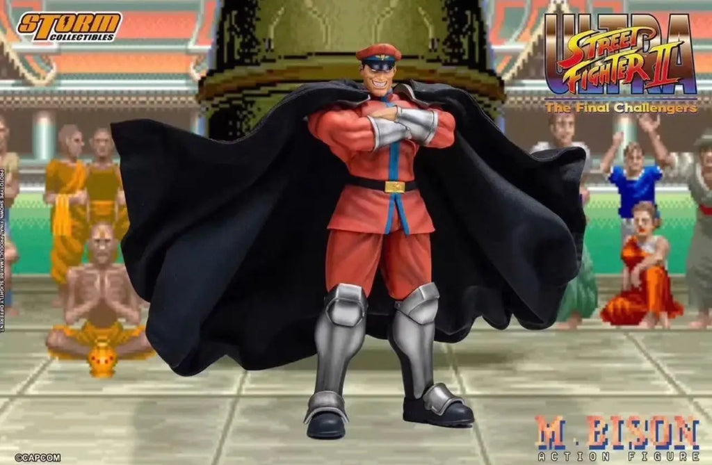 In Stock 100% Original Storm Toys ST 1/12 SF Street Fighter M·Bison Vega Anime Action Figures Toys Models PVC Gift Collector