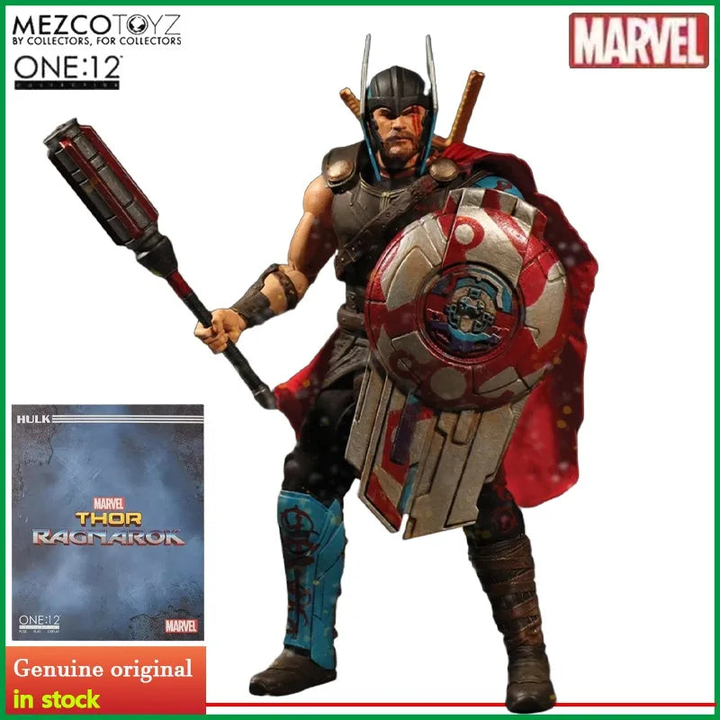 Mezco Toyz Original 1/12 Collective Series Mobile Doll Marvel Superhero Model Thunder God 3 HAmerican Surroundings Boy Toys Gift