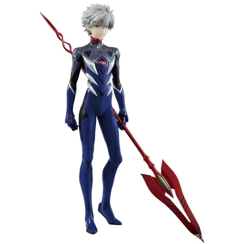 Bandai Original Ichiban Kuji Anime Rebuild of Evangelion EVA Nagisa Kaworu Ayanami Rei PVC Figure Action Figures Model Toys