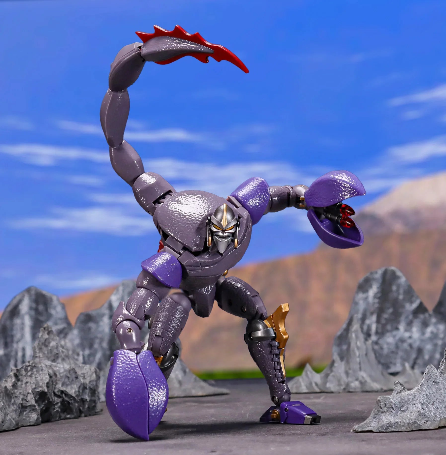 [In Stock] Robot Toys Transformation RT-D01 Lord Venatagon 16.2 Cm Beast Wars Mini Pocket Action Figure