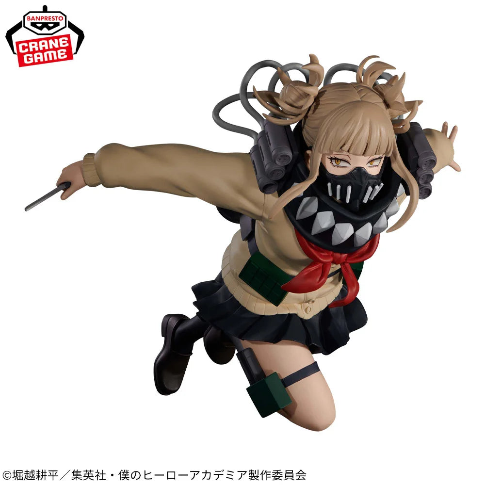 Auf Lager Original BANPRESTO THE EVIL VILLAINS PLUS My Hero Academia Himiko Toga Figur Anime Modell Original Boxed Toy