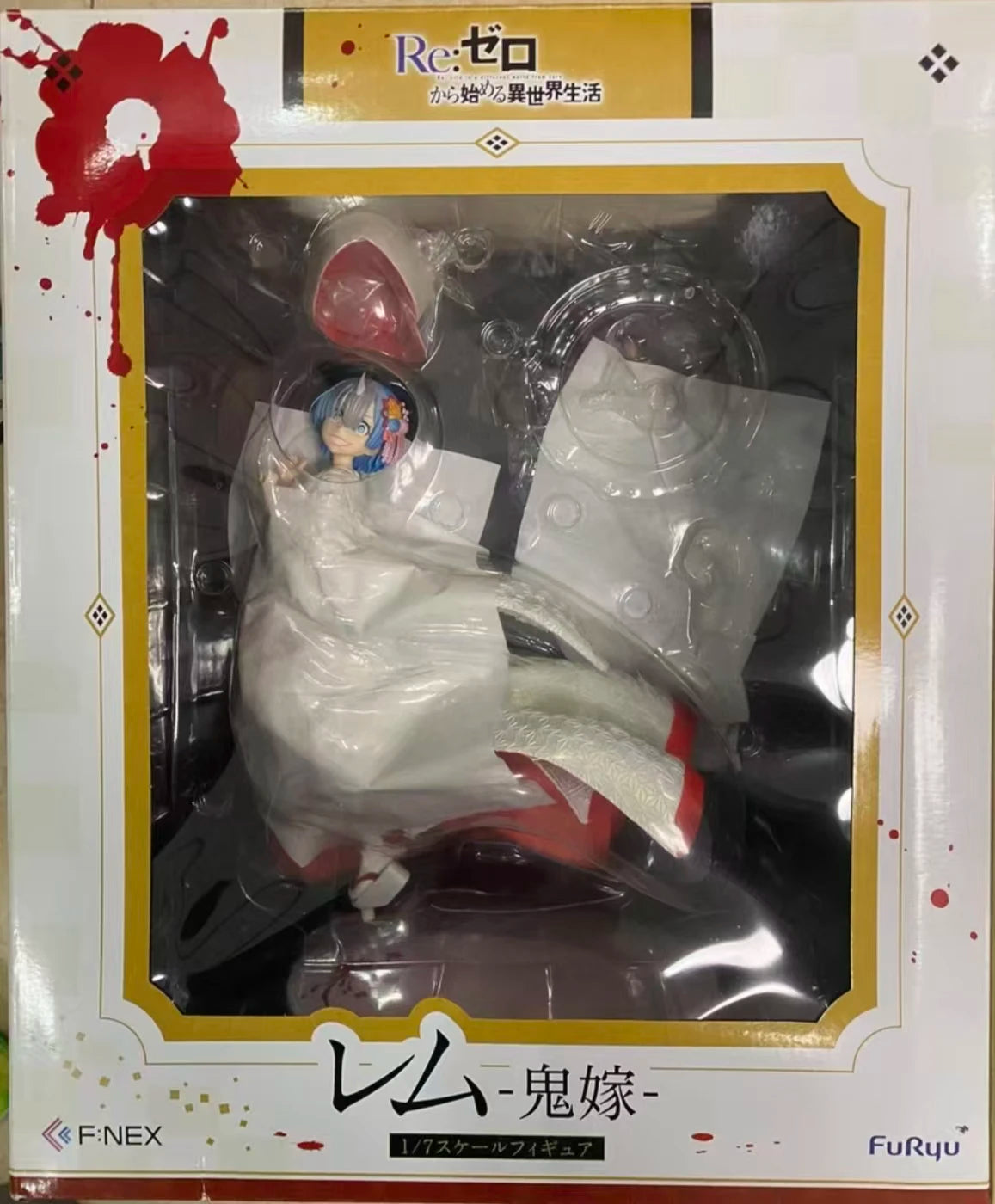 【UA】F:NEX Re: Life in A Different World From Zero Rem Ghost Marriage Scale 1/7 Figure Model Toy Gift