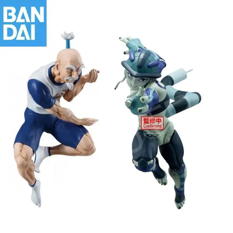 Оригинална Bandai Namco Banpresto на склад Hunter Hunter Aizakku Netero Meruem Vibration Stars Desktop Ornament Collector Toy Gift