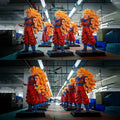 【Hot】56cm Jt Dragon Ball Character 2% Super Three Goku Cartoon Character Model Trend Toy Collection Ornaments Statue Gift