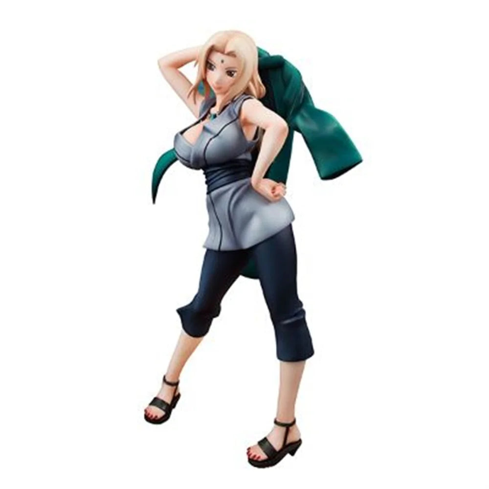 Cute Anime Tsunade PVC Action Figure Game Statue Collectible Sexy Girls Model Toys Doll Gifts 21cm