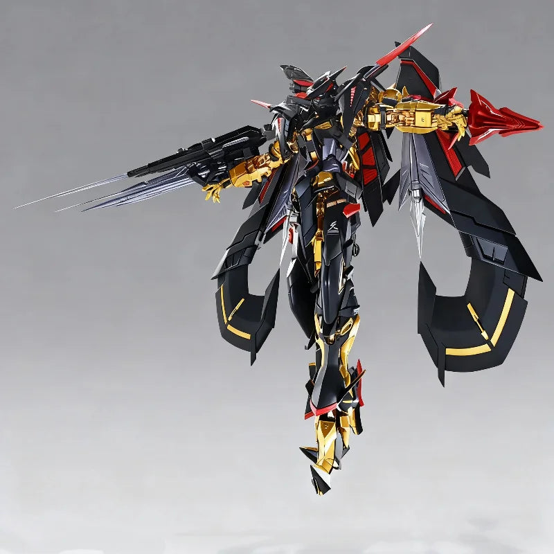 HG 1/144  Astray Gold Frame Assembly Model Kit Action Figures With Flight Pack Weapons Set Desktop Ornament Gift Collection Toys