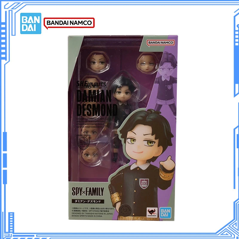 Bandai S.H.Figuarts SPY×FAMILY Damian Desmond Action Figure Genuine SHF Model Kit Collection Model for Children's Toys Gifts