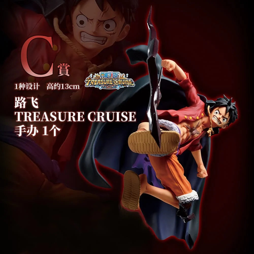 Bandai Original Ichiban KUJI One Piece Kaidou Monkey D. Luffy Roronoa Zoro Anime Modellfigur Sammlerstück Weihnachtsgeschenk