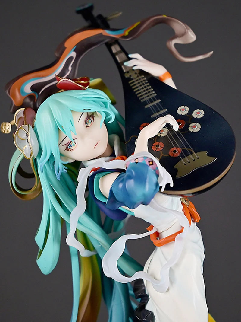 Long Hair Hatsune Miku Anime Themed Desk Decoration Sculpture Figure Cute Girl Toy Model Collectible Item For Fans Of Anime