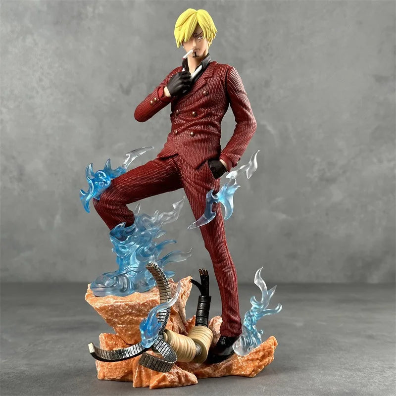 One Piece Resonance Series Lx Doppelflügel Yamaharu Schwarze Füße Yamaharu Anime Statue Modell Handgefertigtes Ornament Junge Geburtstagsgeschenk