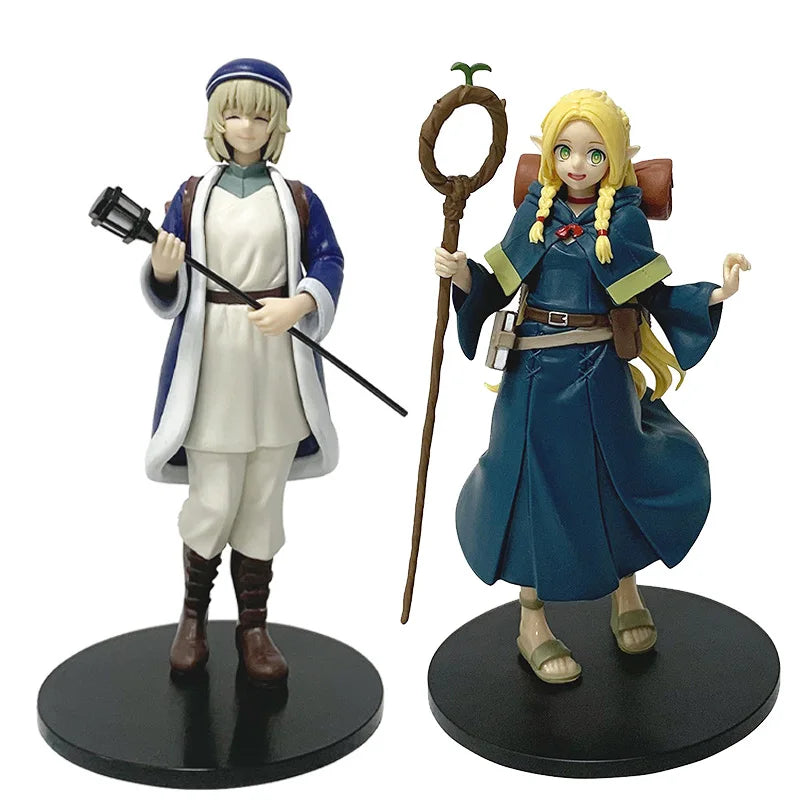19 см Dungeon Meshi Аниме фигурка Сладка жена Марсил Донато Екшън фигурка Магьосник Фалин Туден Фигурка PVC Колекция Модел играчка