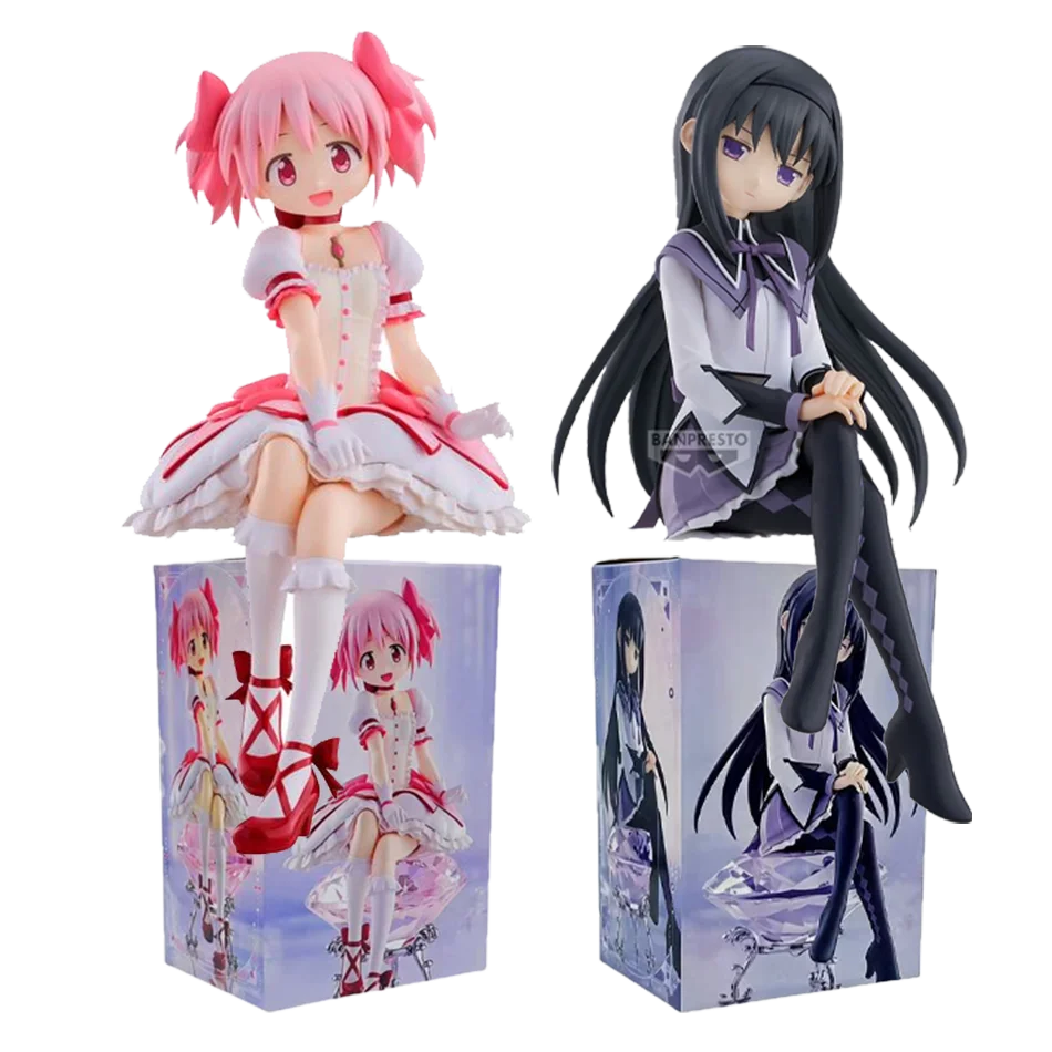 New Puella Magi Madoka Magica Aniem Figure Kaname Madoka Akemi Homura Action Figure Magic Girl Model Decor Doll Christmas Gift