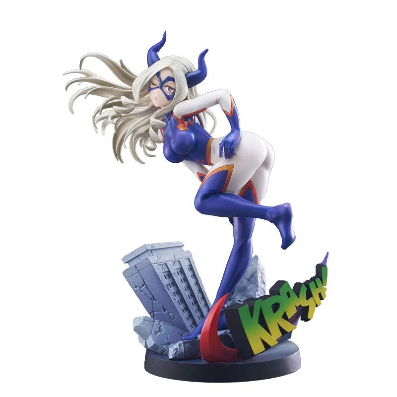 My Hero Academia Mt. Lady Hero Suit Ver. 100% Original genuine PVC Action Anime Figure Model Toys Figure Collection Doll Gift