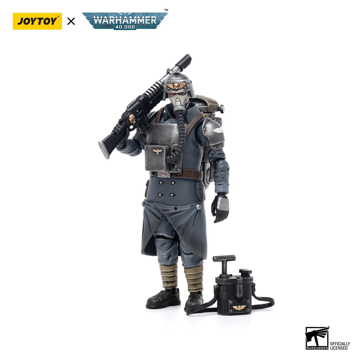 [Pre Order]JOYTOY Warhammer 40K1/18 Action Figure Astra Militarum Death Korps of Krieg Veteran Squad Anime figures Toys Model