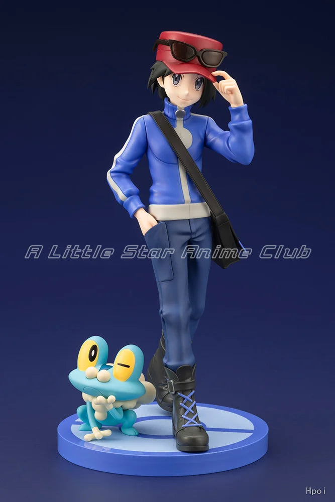 【Pre Sale】Original Kotobukiya ARTFX J Pocket Monsters Calem+Froakie 1/8 Dolls Animation Figures Models Collection Toys