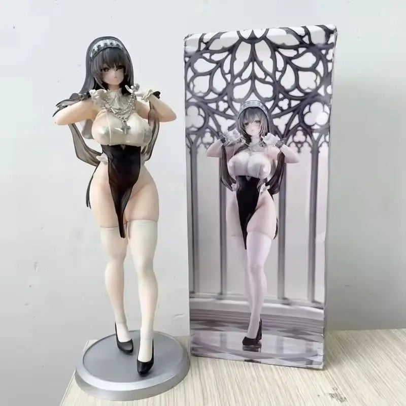 28см Pure Vibrastar Seishori Pray Sister Girl Hard Anime Figure PVC екшън фигурка модел статуя модел колекция играчки кукли подаръци