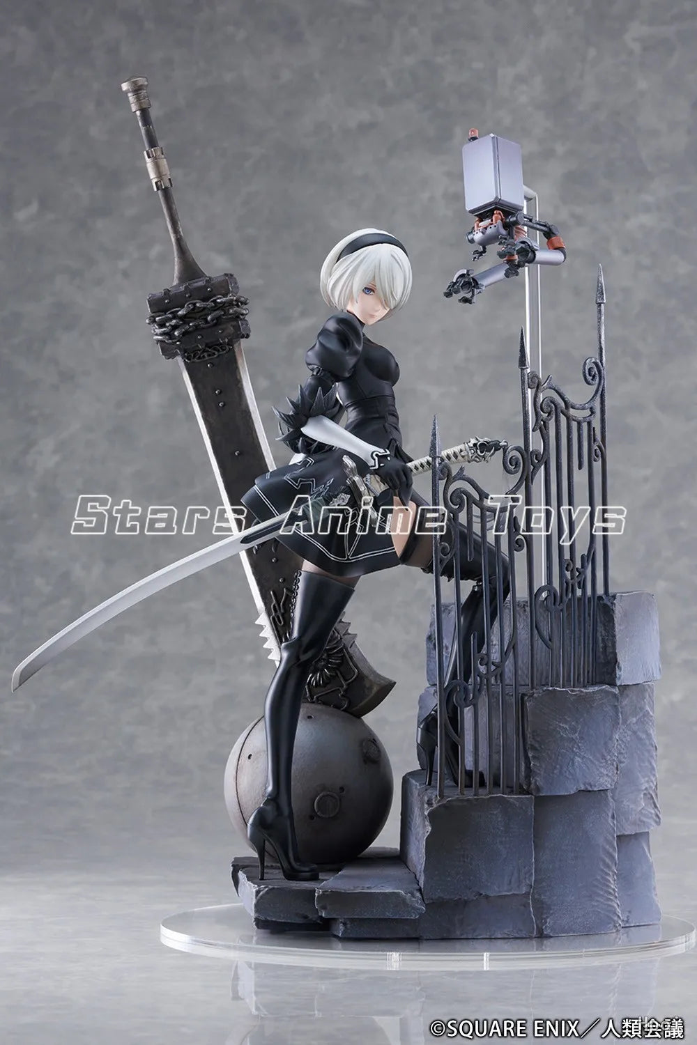 Original PROOF NieR:Automata Ver1.1a 2B Explore 1/7 Anime Figure Toy