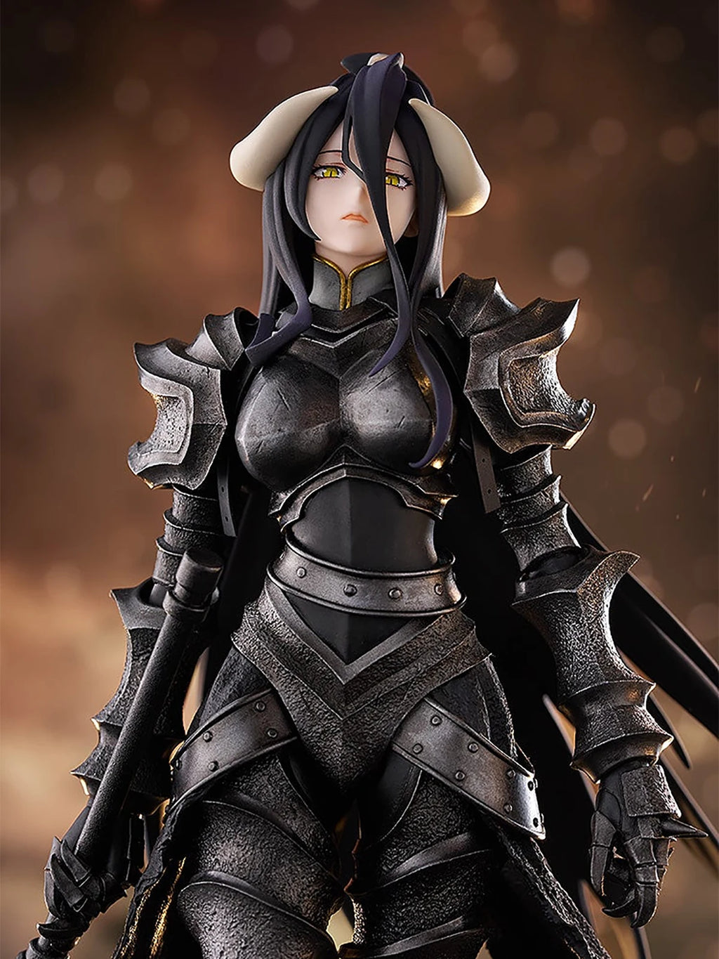 Original Genuine Good Smile Company Prepainted Pop Up Parade Overlord Albedo Armor Ver. L H=240mm Anime Figure Decoration Gift