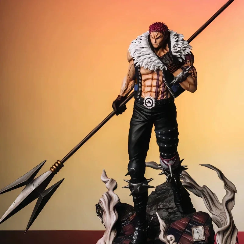 Anime One Piece Figuren Charlotte Katakuri Actionfiguren One Piece PVC GK 47 cm Modellsammlung Statue Ornament Geburtstagsgeschenke
